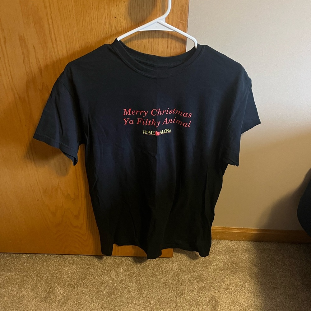 Home Alone Black T-Shirt